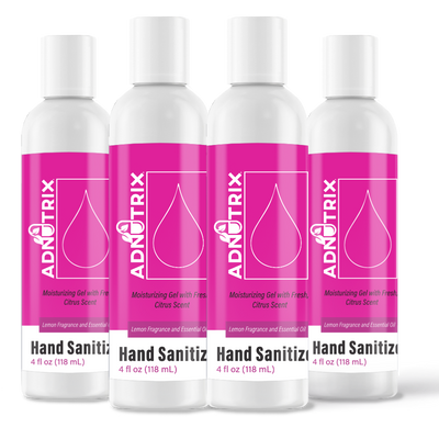Hand Sanitizer 70% Ethyl Alcohol 4 Oz (4-Pack) -P