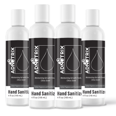 Hand Sanitizer 70% Ethyl Alcohol 4 Oz (4-Pack) -B