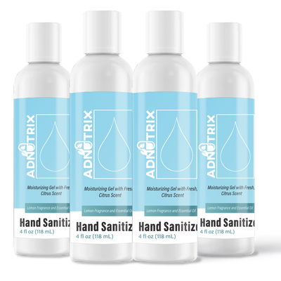 Hand Sanitizer 70% Ethyl Alcohol 4 Oz (4-Pack)